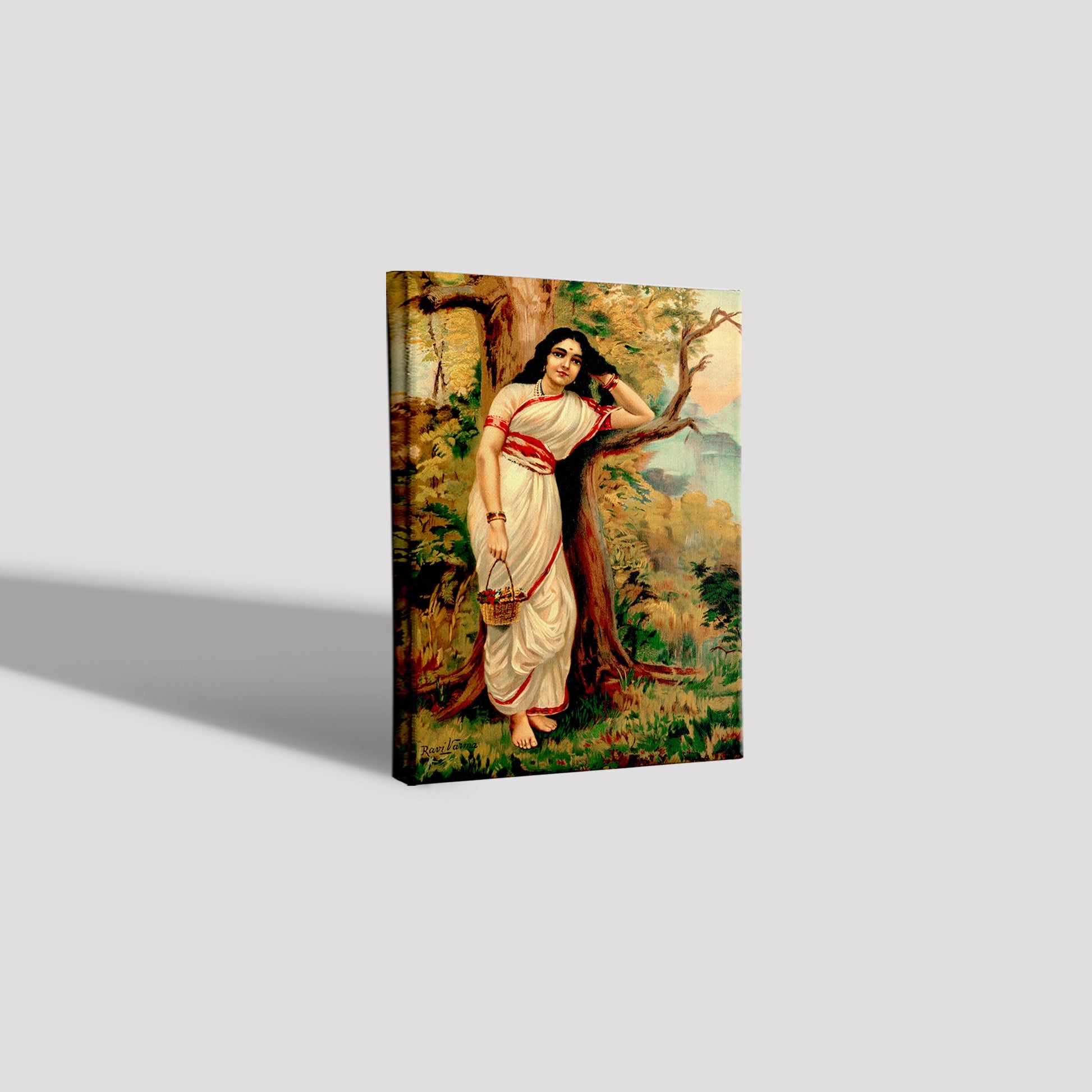 Ahalya Painting - Meri Deewar 3 : 4.2 Vertical Premium Wall Art Canvas by MeriDeewar