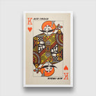 Air India Maharaja  Vintage Travel Poster 2 : 3 Vertical Premium Wall Art Canvas by MeriDeewar