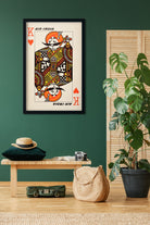 Air India Maharaja  Vintage Travel Poster 2 : 3 Vertical Premium Wall Art Canvas by MeriDeewar
