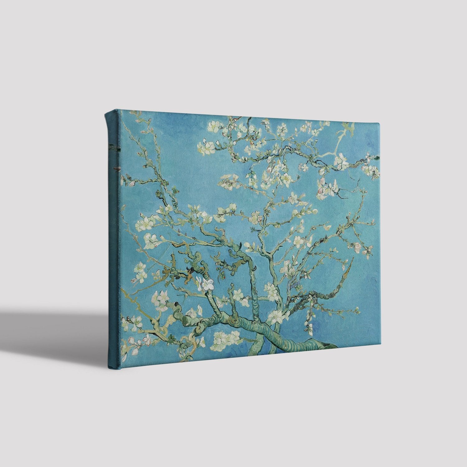 Almond Blossom by Van Gogh Painting-Meri Deewar 5 : 4 Horizontal Premium Wall Art Canvas by MeriDeewar