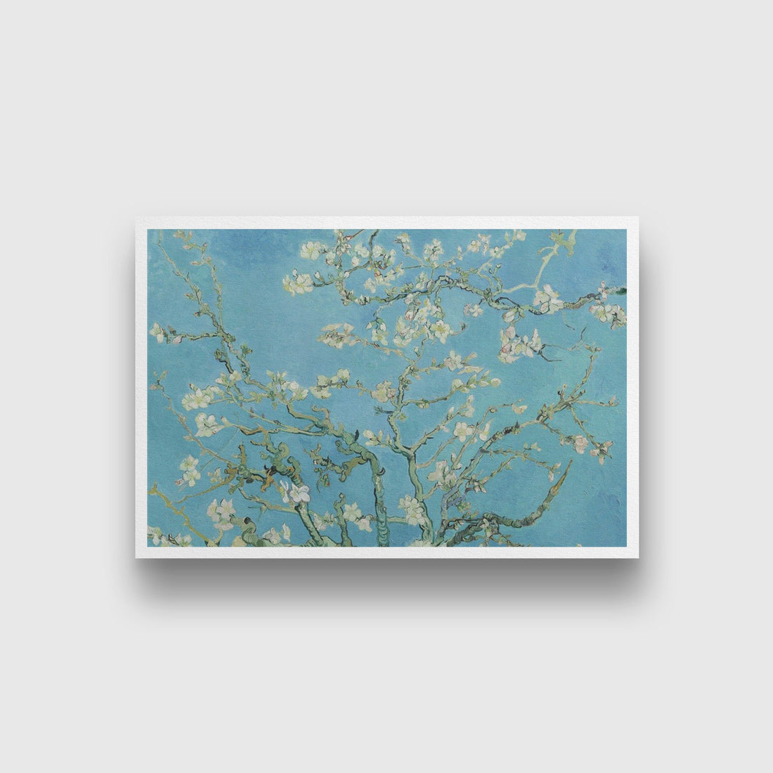 Almond Blossom by Van Gogh Painting-Meri Deewar 5 : 4 Horizontal Premium Wall Art Canvas by MeriDeewar