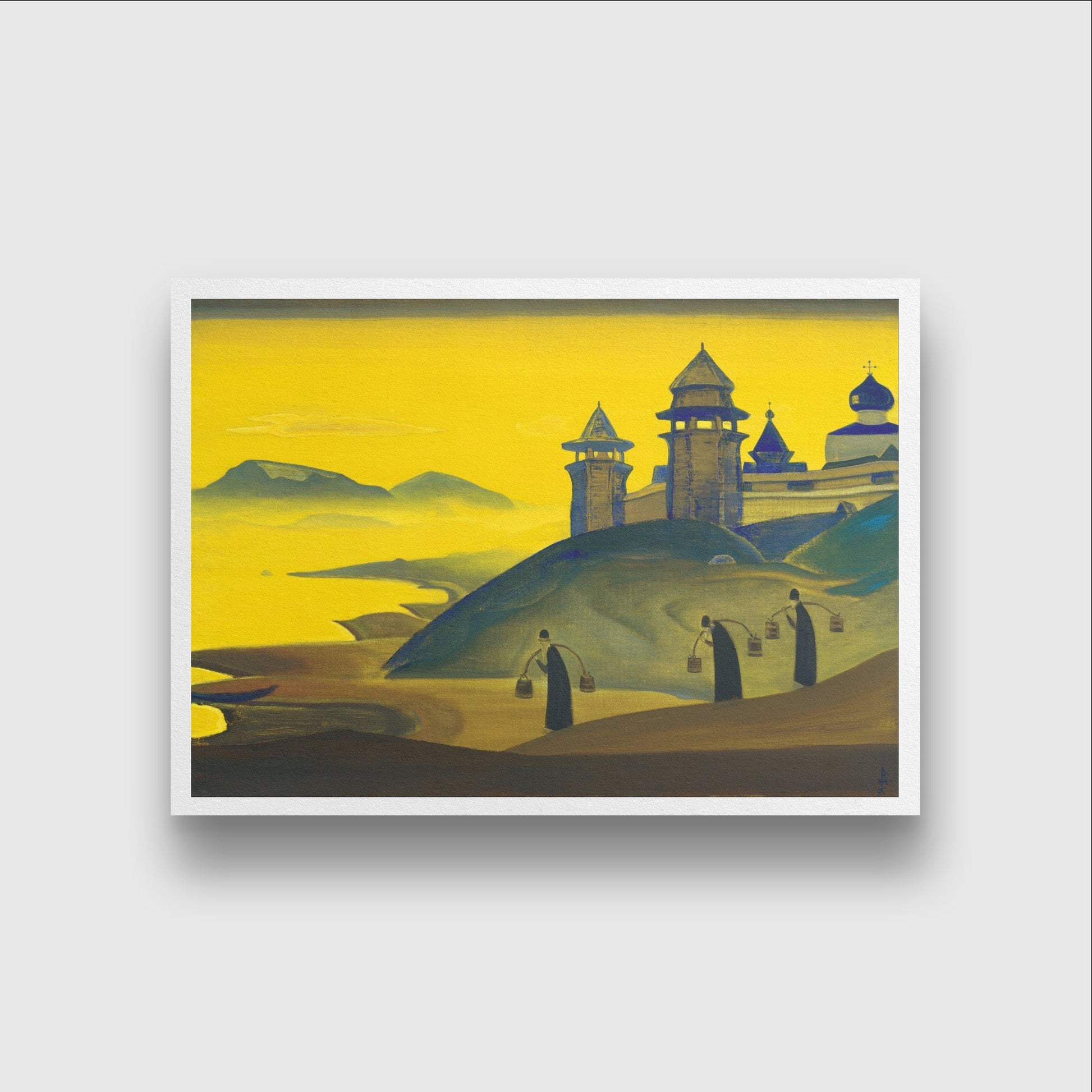 And we are trying Painting - Meri Deewar 4 : 3 Horizontal Premium Wall Art Canvas by MeriDeewar