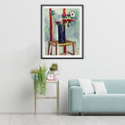 Anemones Reijer Stolk Painting - Meri Deewar 4 : 3 Horizontal Premium Wall Art Canvas by MeriDeewar