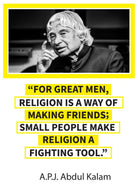 APJ Abdul Kalam Poster Poster A3 / Poster Premium Wall Art Canvas by MeriDeewar