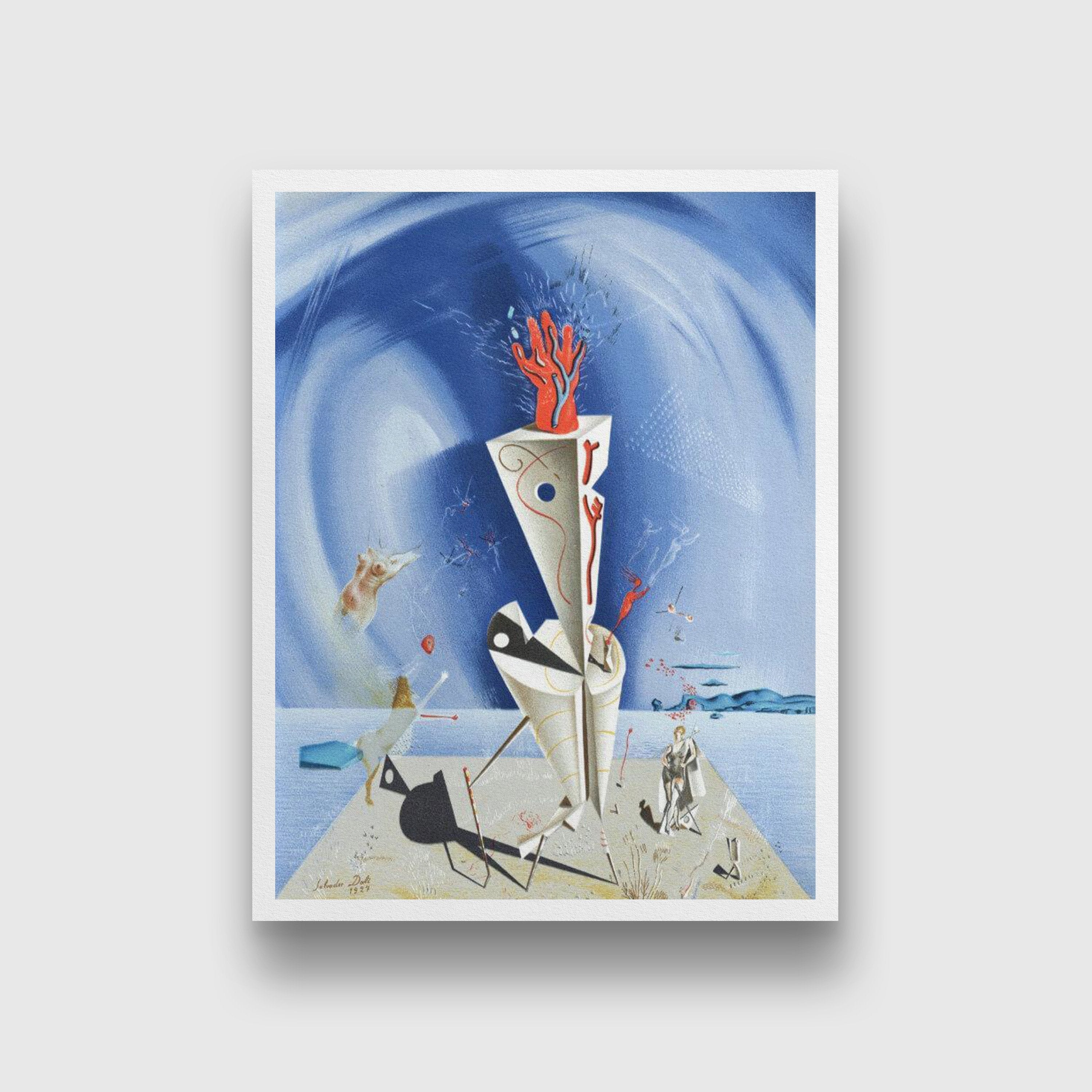 Apparatus And Hand Painting-Meri Deewar 3 : 4 Vertical Premium Wall Art Canvas by MeriDeewar