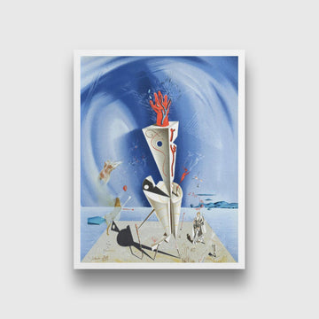 Apparatus And Hand Painting-Meri Deewar 3 : 4 Vertical Premium Wall Art Canvas by MeriDeewar