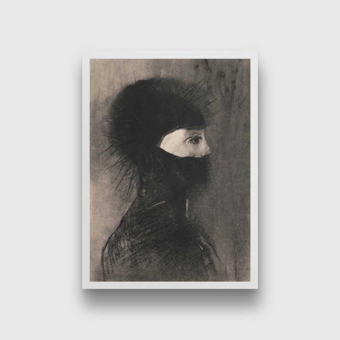 Armor Painting 4 X 5.5 Vertical Premium Wall Art Canvas by MeriDeewar