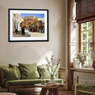 Arrival Of Prince Humbert The Rajah At The Palace Of Amber Painting 4 : 3 Horizontal Premium Wall Art Canvas by MeriDeewar