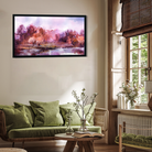 Autumn Breeze Framed Wall Painting 4 : 3 Horizontal Premium Wall Art Canvas by MeriDeewar