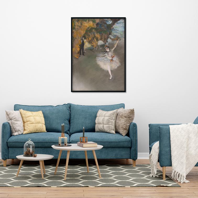 Ballet Painting - Meri Deewar 2 : 3 Vertical Premium Wall Art Canvas by MeriDeewar