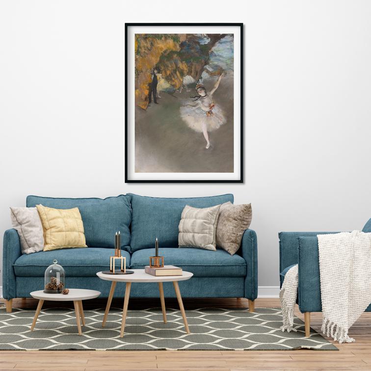 Ballet Painting - Meri Deewar 2 : 3 Vertical Premium Wall Art Canvas by MeriDeewar
