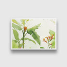 Banana Leaf Wall Art Painting-Meri Deewar 3 : 2 Horizontal Premium Wall Art Canvas by MeriDeewar