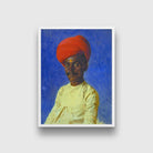 Bania trader bombay Painting-Meri Deewar 3 : 4 Vertical Premium Wall Art Canvas by MeriDeewar