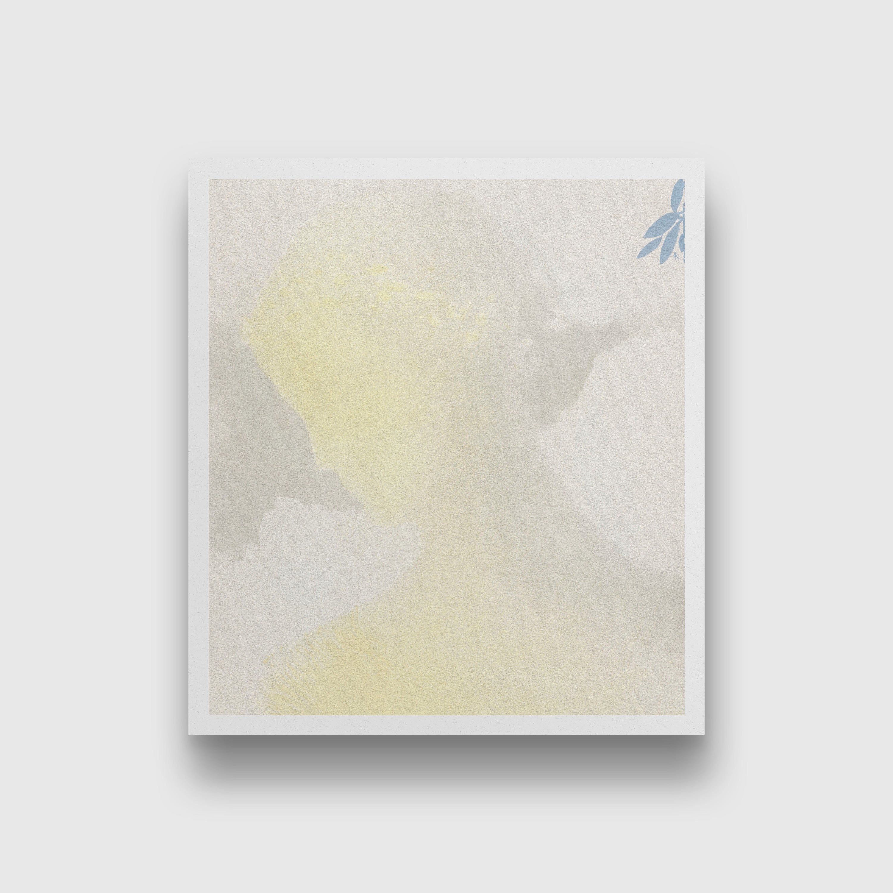 Beatrice painting 1 : 1 Square Premium Wall Art Canvas by MeriDeewar