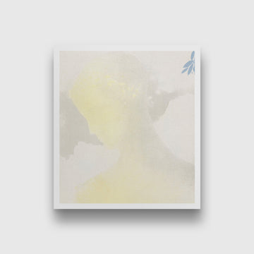 Beatrice painting 1 : 1 Square Premium Wall Art Canvas by MeriDeewar