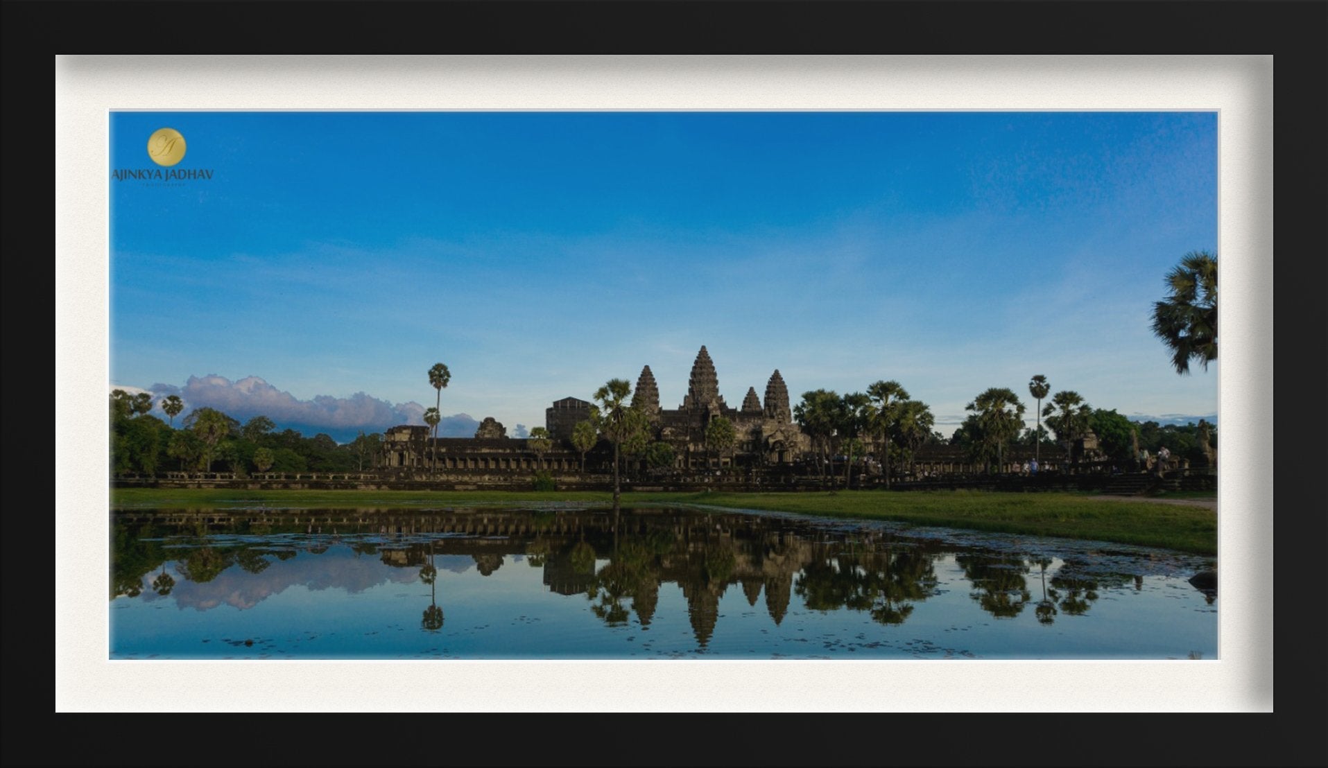 Beautiful Landscape Painting-Meri Deewar 2 : 1 Horizontal Premium Wall Art Canvas by MeriDeewar