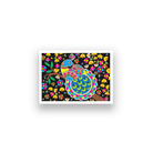 Beautiful Peacock Madhubani Wall Painting 3 : 2 Horizontal Premium Wall Art Canvas by MeriDeewar