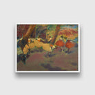 Before The Performance Painting - Meri Deewar 4 : 3 Horizontal Premium Wall Art Canvas by MeriDeewar