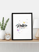 Belive _Poster Poster A3 / Poster Premium Wall Art Canvas by MeriDeewar