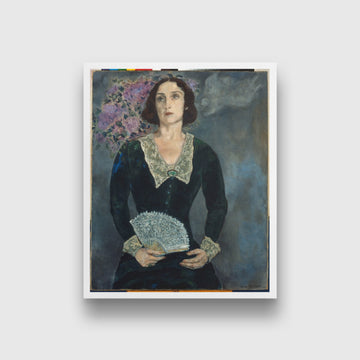 bella rosenfeld Painting-Meri Deewar 4 :5 Vertical Premium Wall Art Canvas by MeriDeewar
