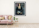bella rosenfeld Painting-Meri Deewar 4 :5 Vertical Premium Wall Art Canvas by MeriDeewar