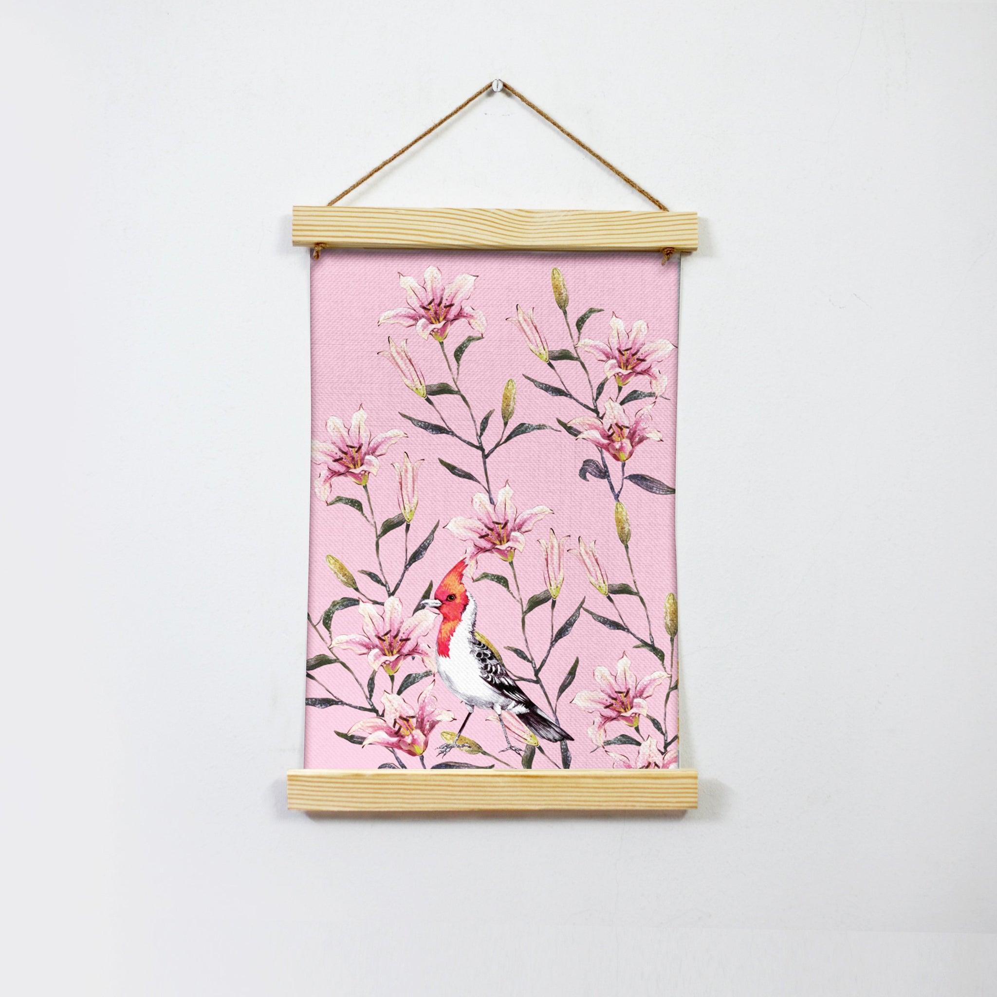Bird Hanging Canvas Painting-Meri Deewar Hanging Canvas Premium Wall Art Canvas by MeriDeewar