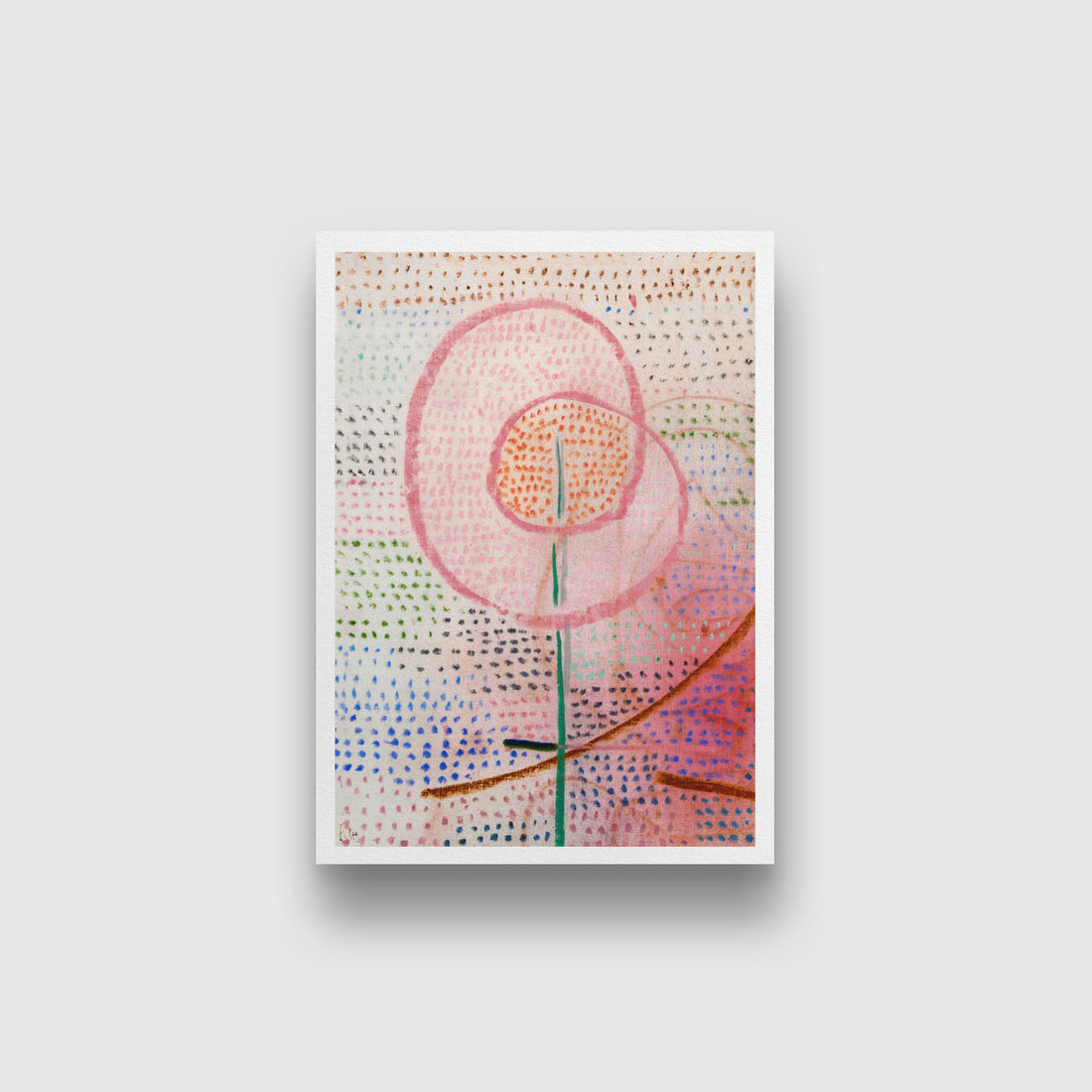 Blossoming Painting - Meri Deewar 3 : 4 Vertical Premium Wall Art Canvas by MeriDeewar