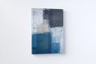 Blue & Black Abstract Paintings 4 :5 Vertical Premium Wall Art Canvas by MeriDeewar