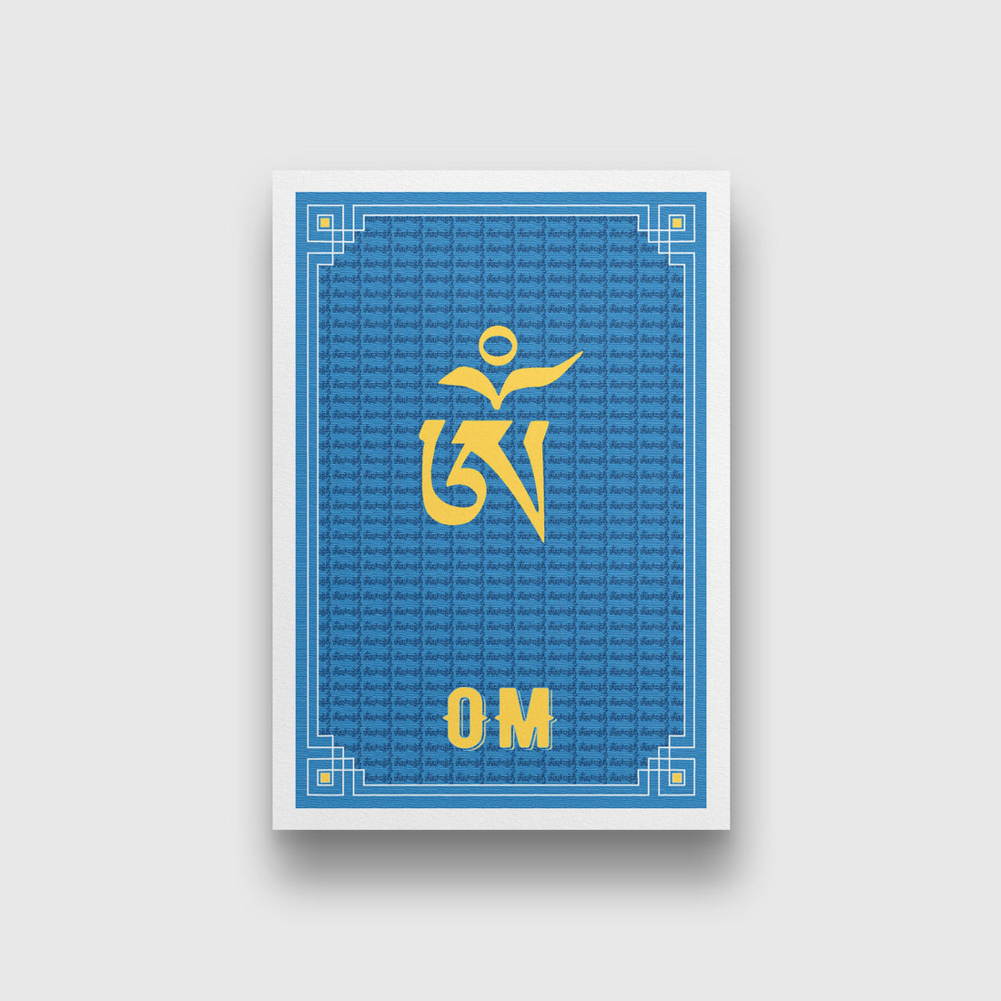 Blue-flag painting 2 : 3 Vertical Premium Wall Art Canvas by MeriDeewar