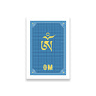 Blue-flag painting 2 : 3 Vertical Premium Wall Art Canvas by MeriDeewar