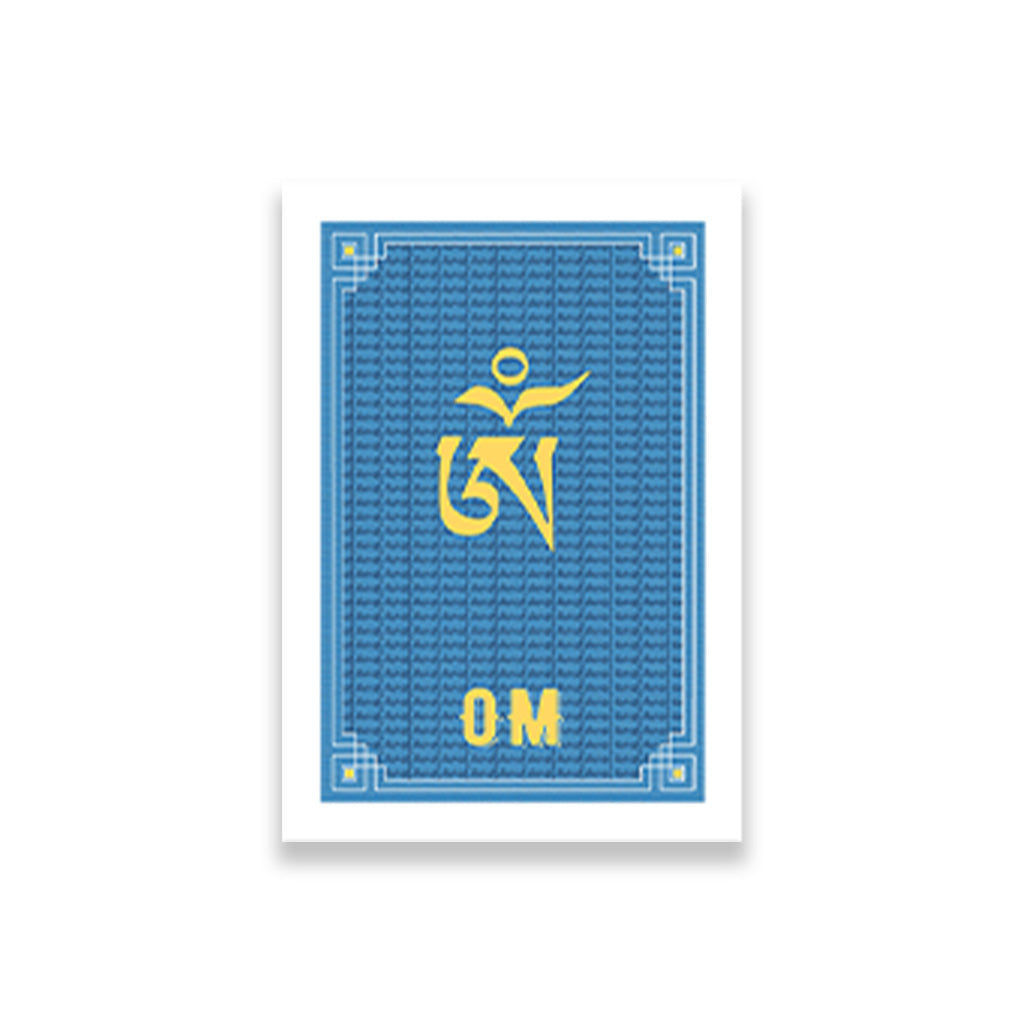 Blue-flag painting 2 : 3 Vertical Premium Wall Art Canvas by MeriDeewar