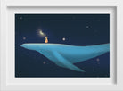 Blue Well Abstract Painting-Meri Deewar 3 : 2 Horizontal Premium Wall Art Canvas by MeriDeewar