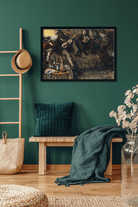 Bohème Painting 4 : 3 Horizontal Premium Wall Art Canvas by MeriDeewar