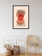 Boho art Painting 4 X 5.5 Vertical Premium Wall Art Canvas by MeriDeewar
