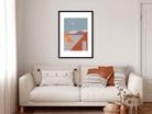 Boho neutral terracotta aesthetic Painting 4 X 5.5 Vertical Premium Wall Art Canvas by MeriDeewar