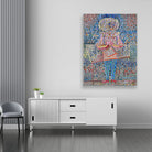 Boy in Fancy Dress painting - Meri Deewar 3 : 4 Vertical Premium Wall Art Canvas by MeriDeewar