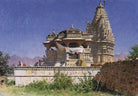 Brahminic temple in adelnure Painting-Meri Deewar 3 : 2 Horizontal Premium Wall Art Canvas by MeriDeewar