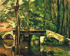 Bridge of Maincy Painting-Meri Deewar 4 :5 Vertical Premium Wall Art Canvas by MeriDeewar