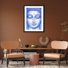 Buddha Painting 3 : 4.2 Vertical Premium Wall Art Canvas by MeriDeewar