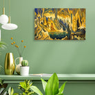 buddha the winner Painting - Meri Deewar 3 : 2 Horizontal Premium Wall Art Canvas by MeriDeewar