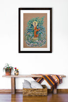 Budhha Painting-Meri Deewar 2 : 3 Vertical Premium Wall Art Canvas by MeriDeewar
