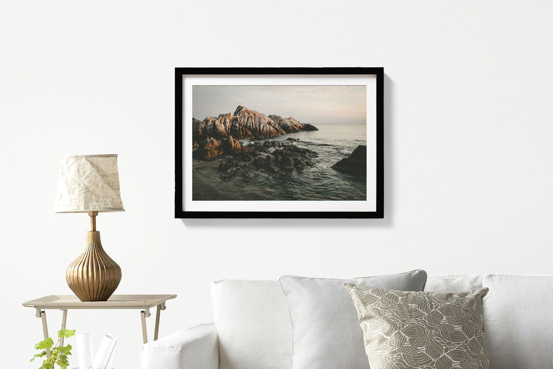 By the Sea 3 : 2 Horizontal Premium Wall Art Canvas by MeriDeewar