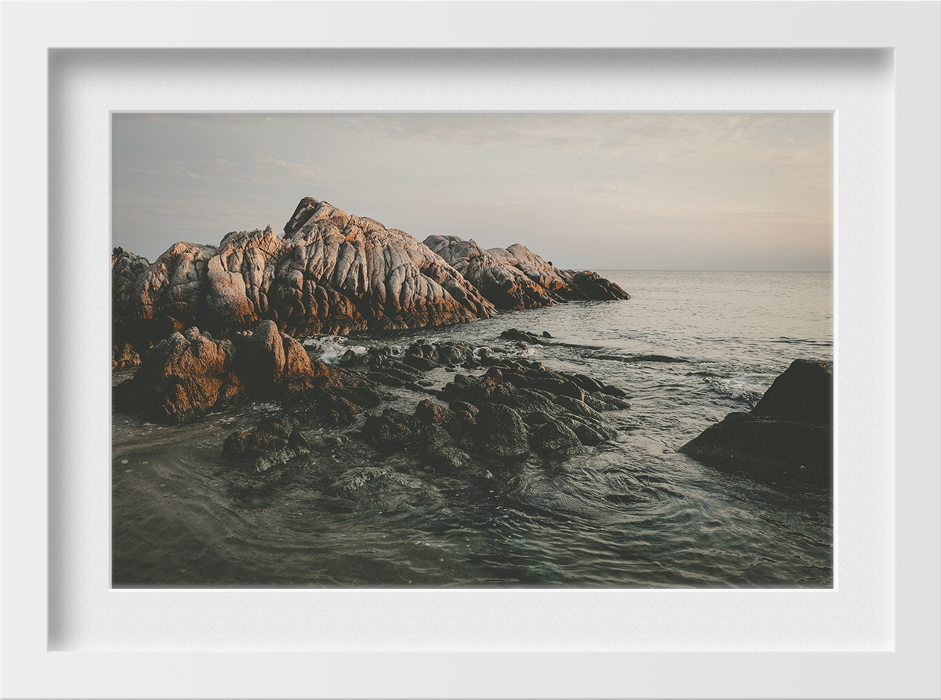 By the Sea 3 : 2 Horizontal Premium Wall Art Canvas by MeriDeewar