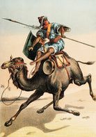 Camel - painting 3 : 4.2 Vertical Premium Wall Art Canvas by MeriDeewar