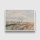 Camille pissarro-impressionist Painting-Meri Deewar 3 : 2 Horizontal Premium Wall Art Canvas by MeriDeewar