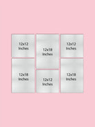 Canvas Wall Collection - Five canvas wall collection Premium Wall Art Canvas by MeriDeewar