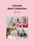 Canvas Wall Collection - Four canvas wall collection Premium Wall Art Canvas by MeriDeewar
