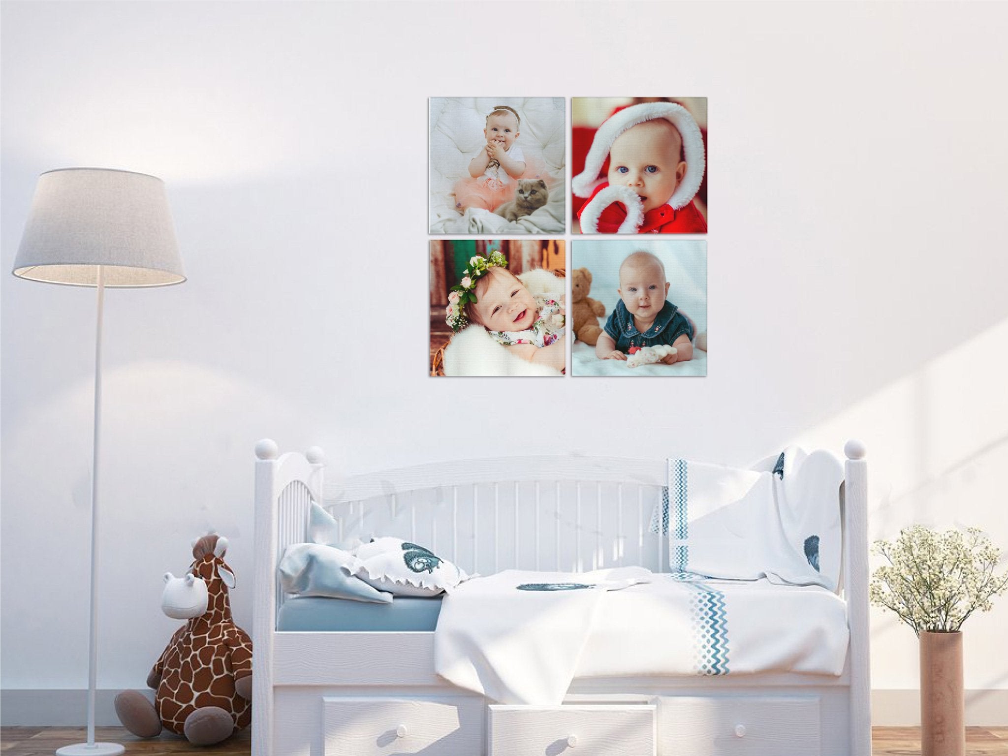 Canvas Wall Collection - Four canvas wall collection Premium Wall Art Canvas by MeriDeewar