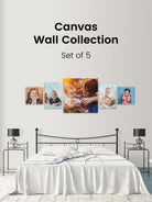 Canvas Wall Collection - Seven canvas wall collection Premium Wall Art Canvas by MeriDeewar