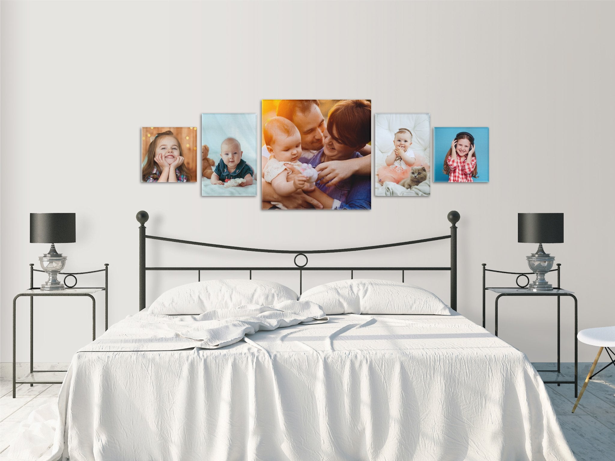 Canvas Wall Collection - Seven canvas wall collection Premium Wall Art Canvas by MeriDeewar